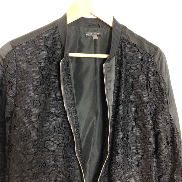 Laser cut lace bomber - Picture 3 of 5